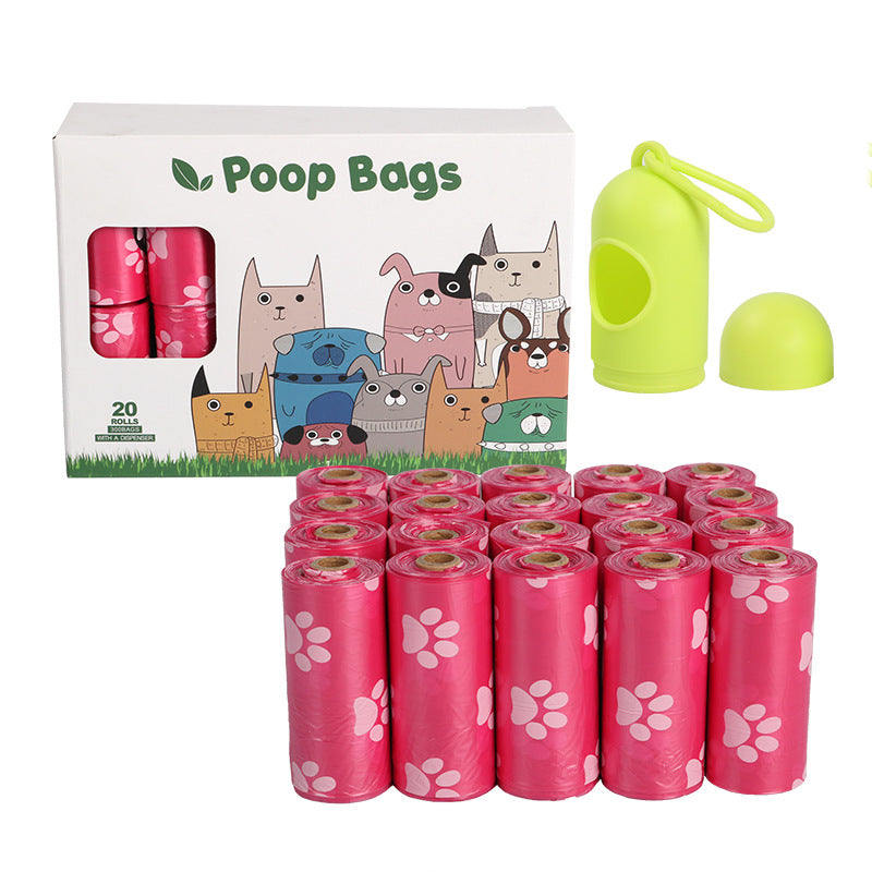 dog walking poop bag holder