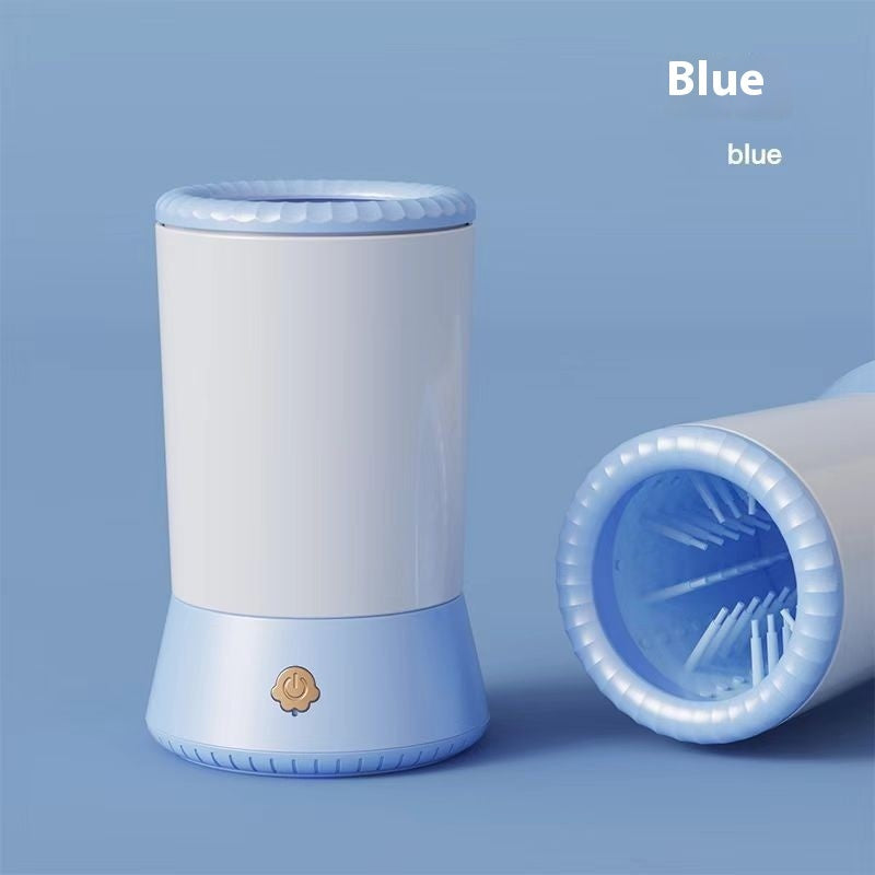 portable pet paw cleaner USA blue